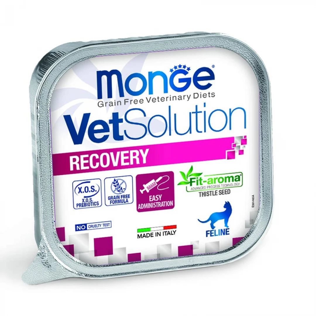 MONGE VET SOLUTION RECOVERY FELINE * 100GR