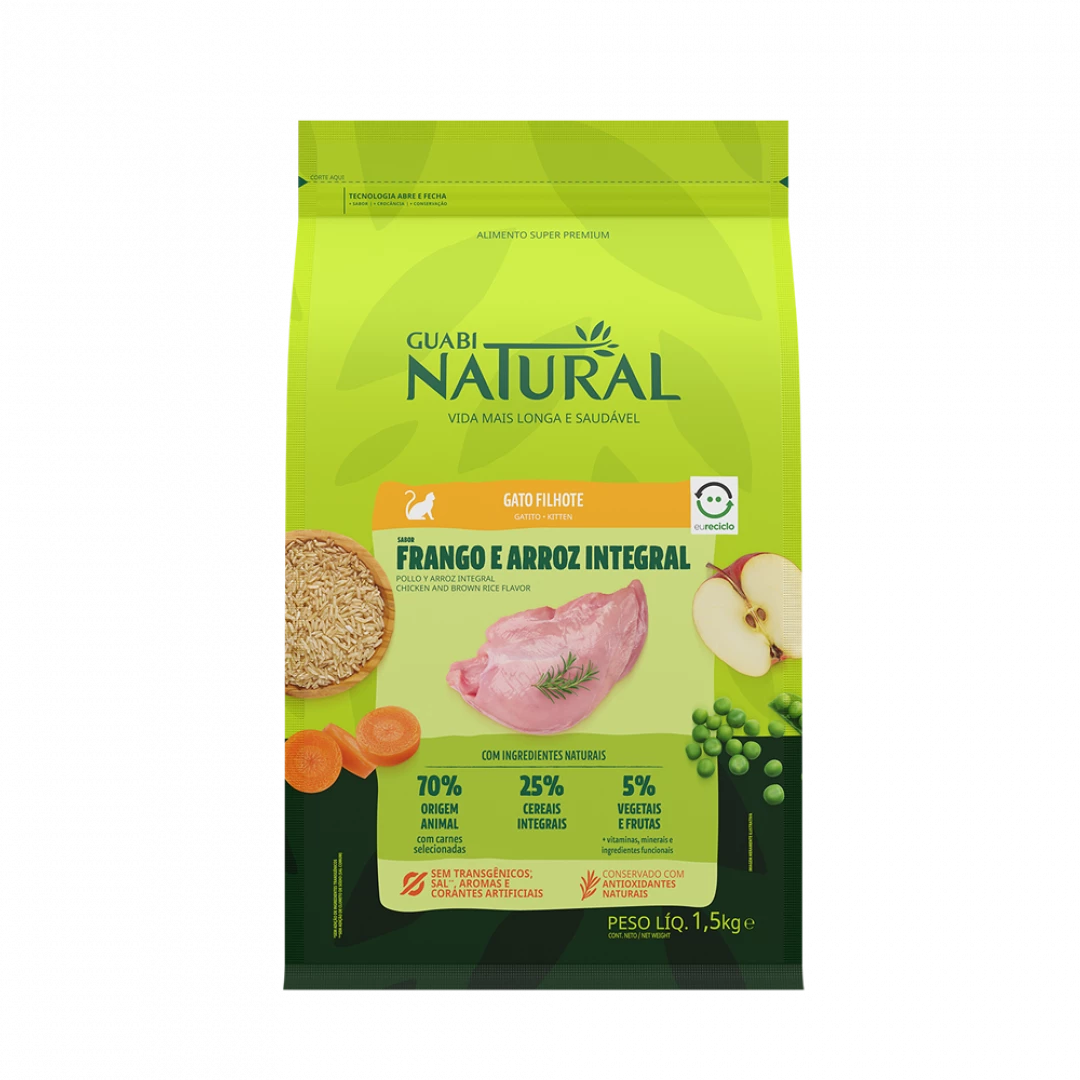 GUABI NATURAL GATITOS 1,5KG