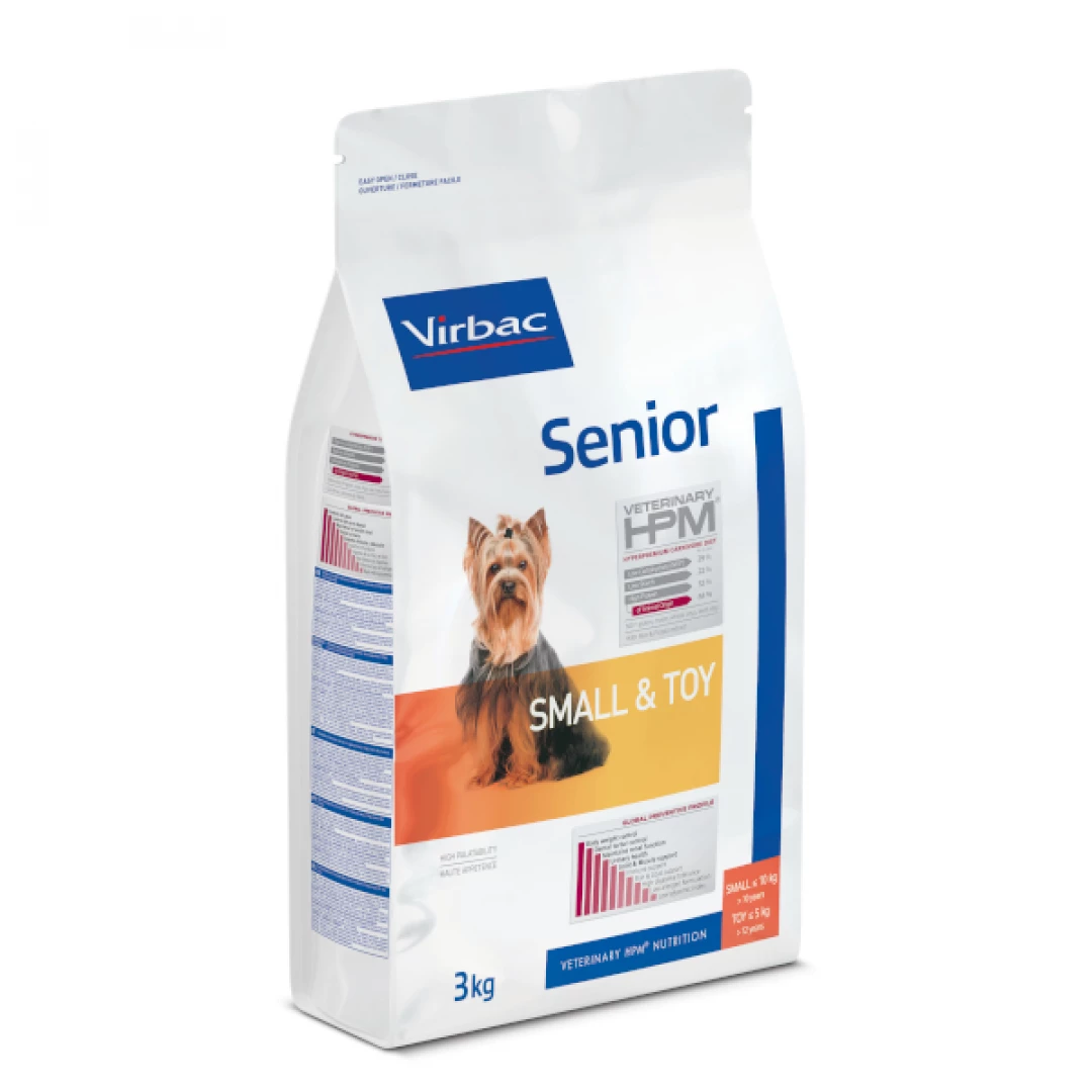 VIRBAC SENIOR DOG SMALL & TOY * 3KG