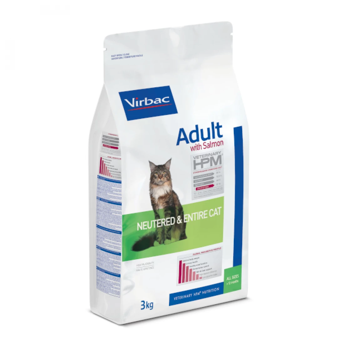 VIRBAC ADULT CAT SALMON N&E * 7KG