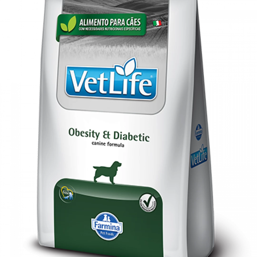Vet Life Natural Canine Obesity Diabetic 2 Kg