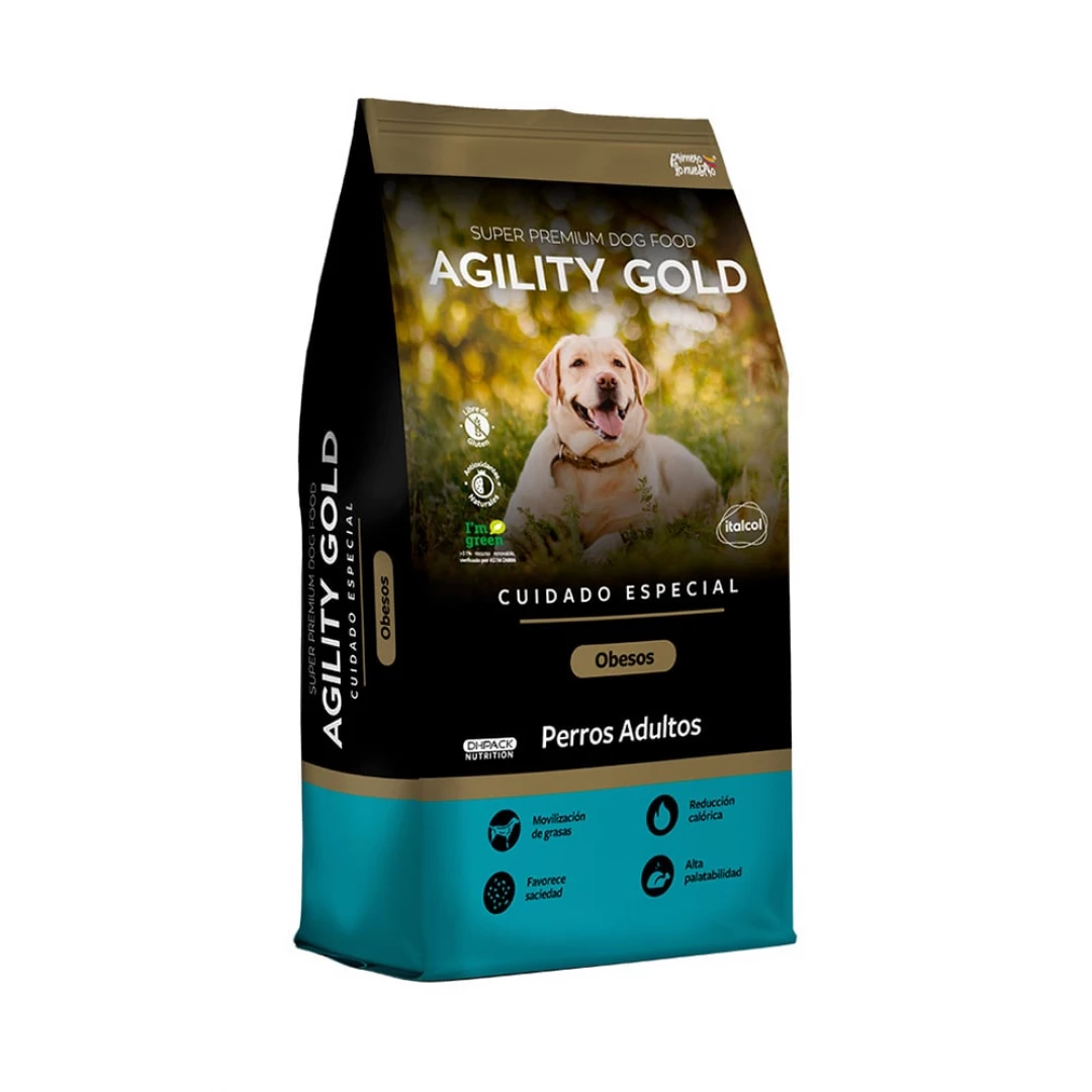 AGILITY GOLD ADULTOS OBESOS * 1.5KG