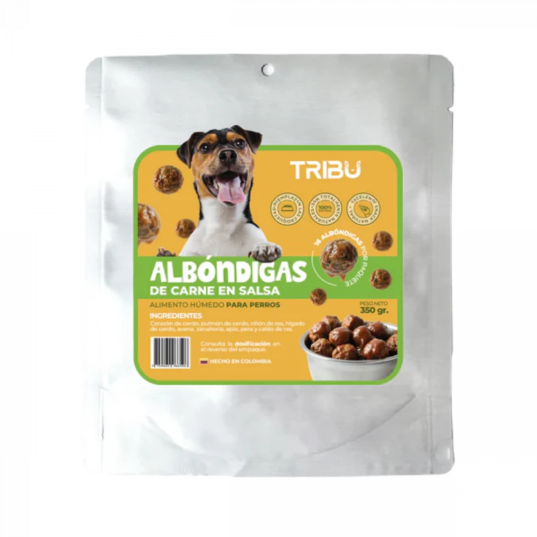 TRIBU ALBONDIGAS DE CARNE * 350GR