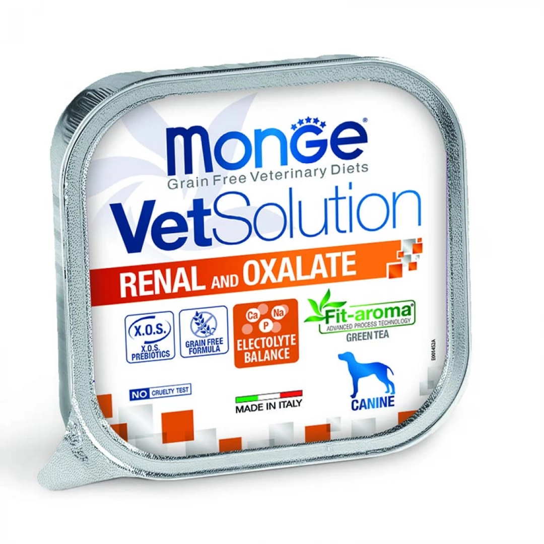 MONGE VET SOLUTION RENAL AND OXALATE CANINE * 150GR