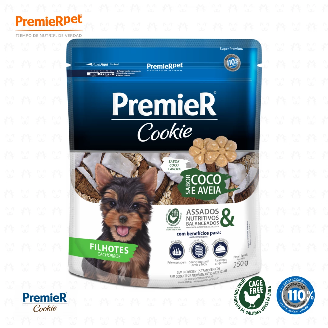 PREMIER COOKIE DOG PUPPY COCO AVENA * 250GR