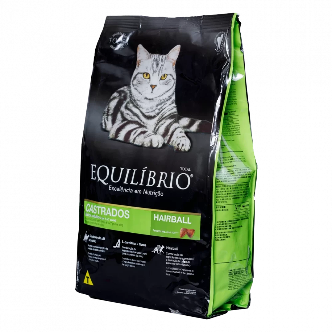 EQUILIBRIO GATO ADULTO CASTRADO 1.5KG