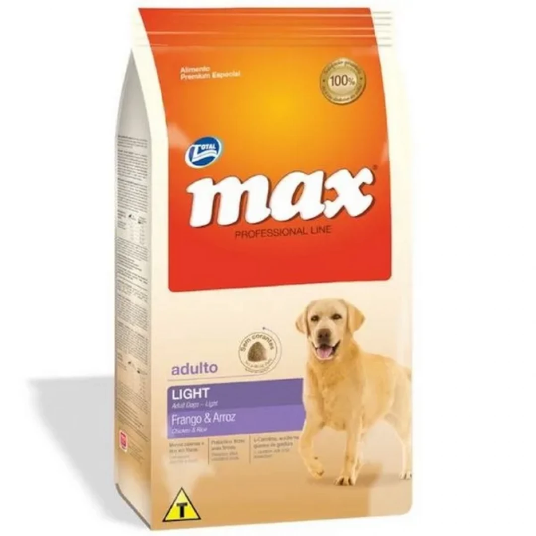 MAX LIGHT FRANGO & ARROZ 2KG