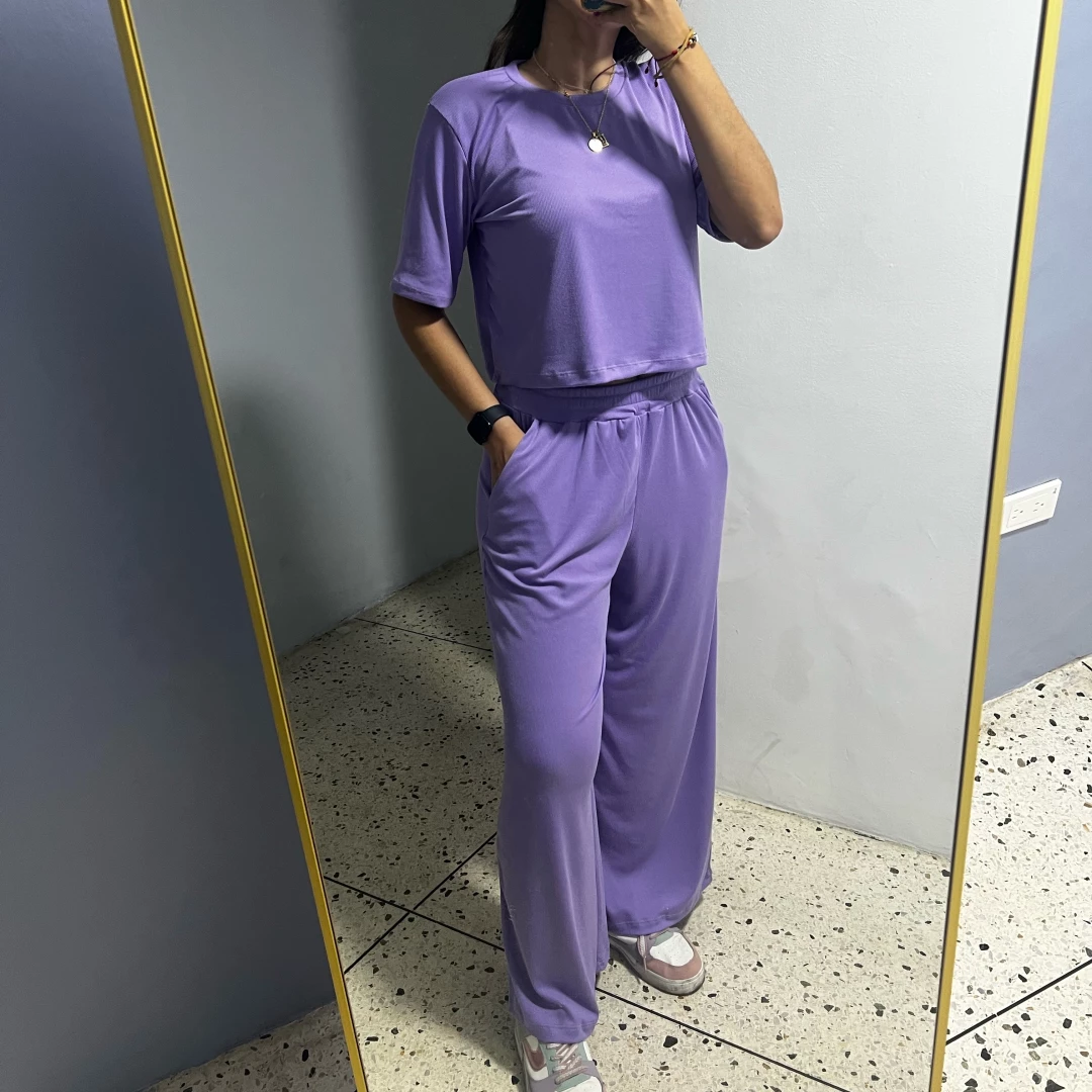 Conjuntos Tela Acanalada