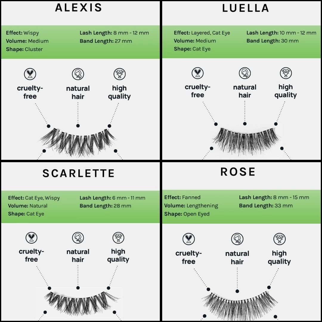 AOA Studio Natural Hair Eye Lashes