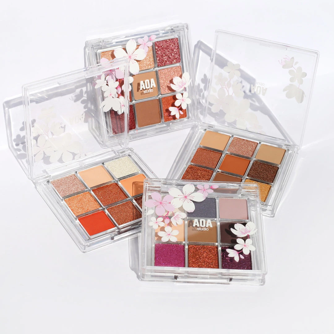 Cherry Blossom  9-Color Eyeshadow Palettes - AOA Studio