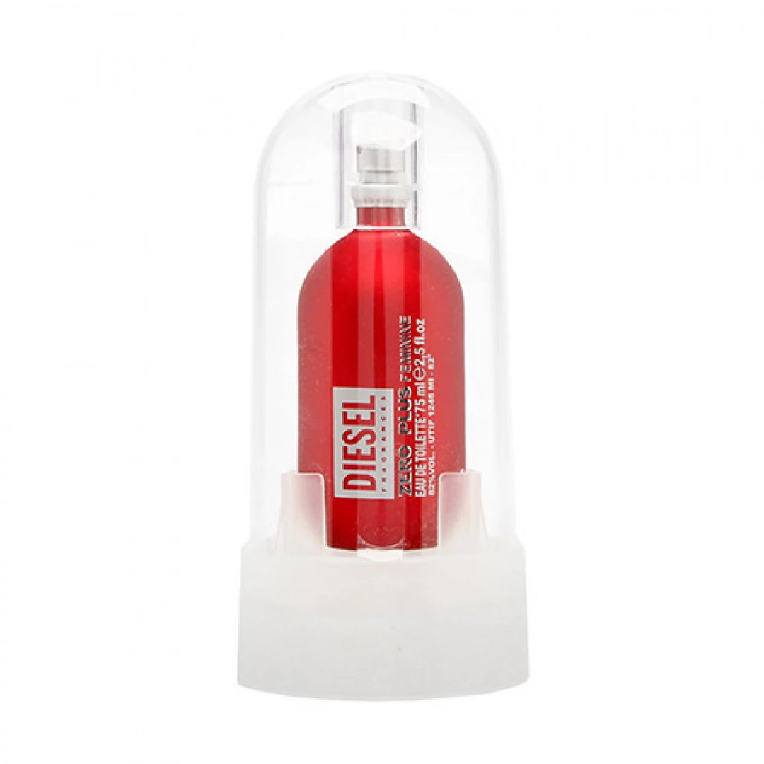DIESEL ZERO PLUS RED WOMAN 2.5 OZ. EDT