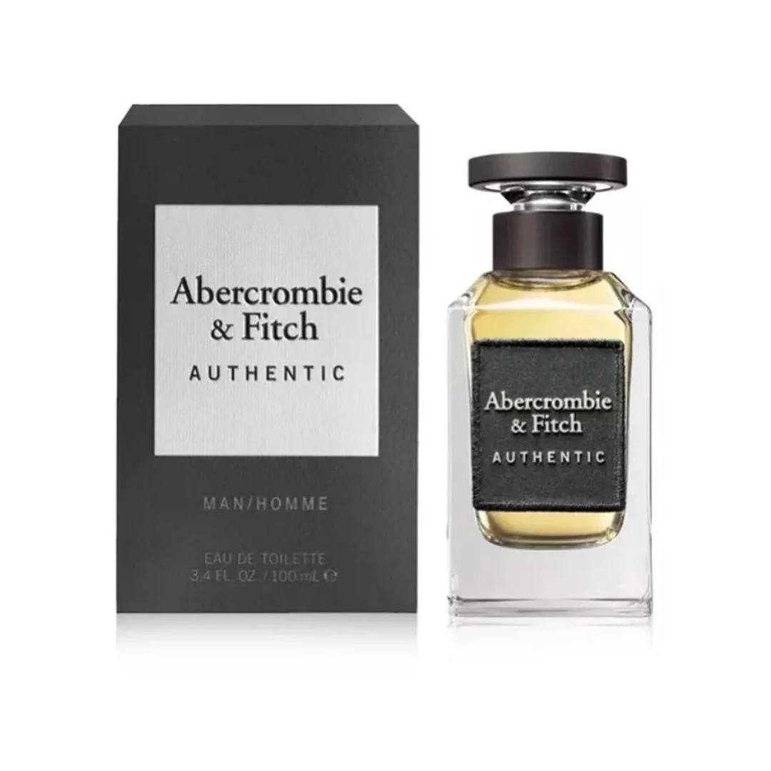 ABERCROMBIE & FITCH AUTHENTIC MEN 3.4 OZ. EDT SP
