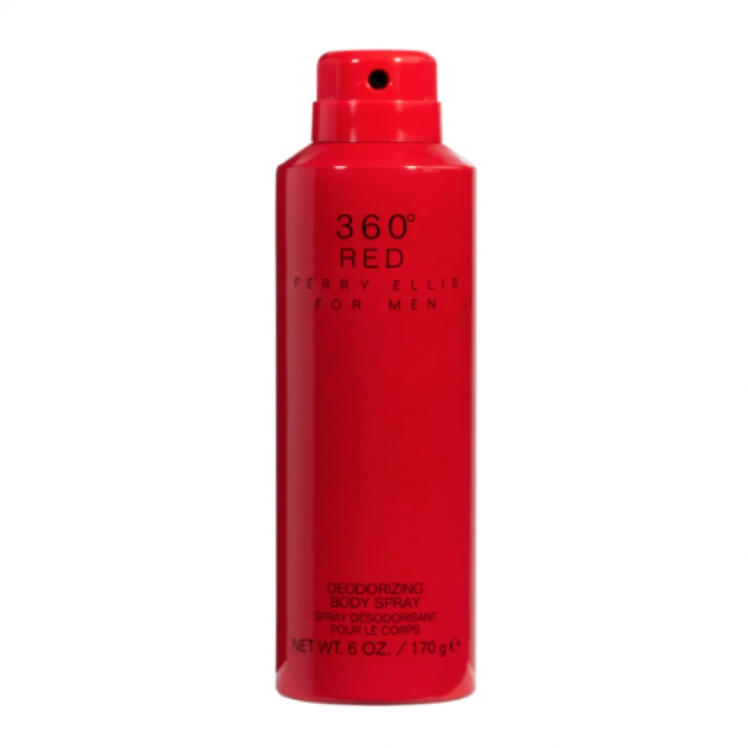BODY SPRAY PERRY ELLIS 360 RED MEN 6.0 OZ.