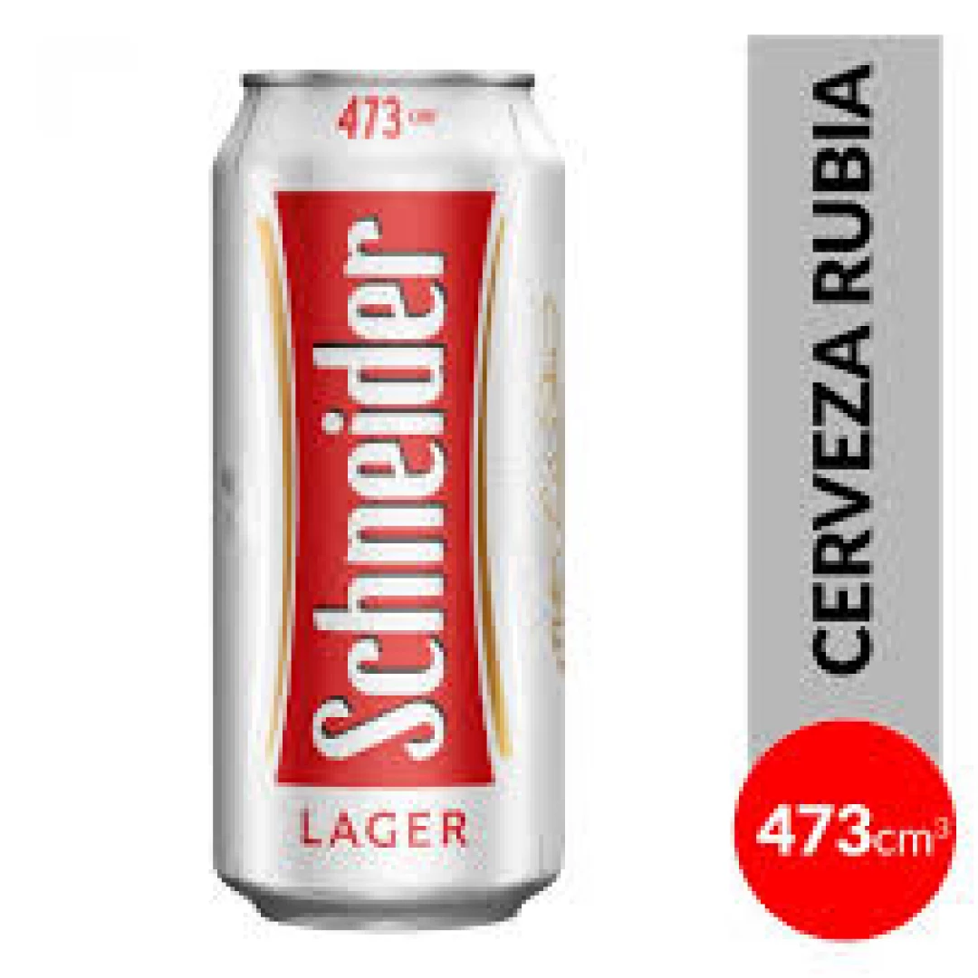 CERVEZA LATA SCHNEIDER X473CC