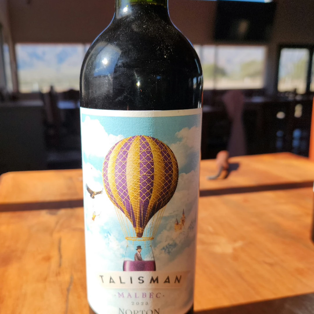 Vino tinto malbec TALISMAN