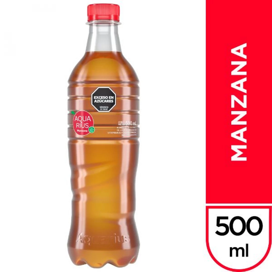 Agua saborizada manzana