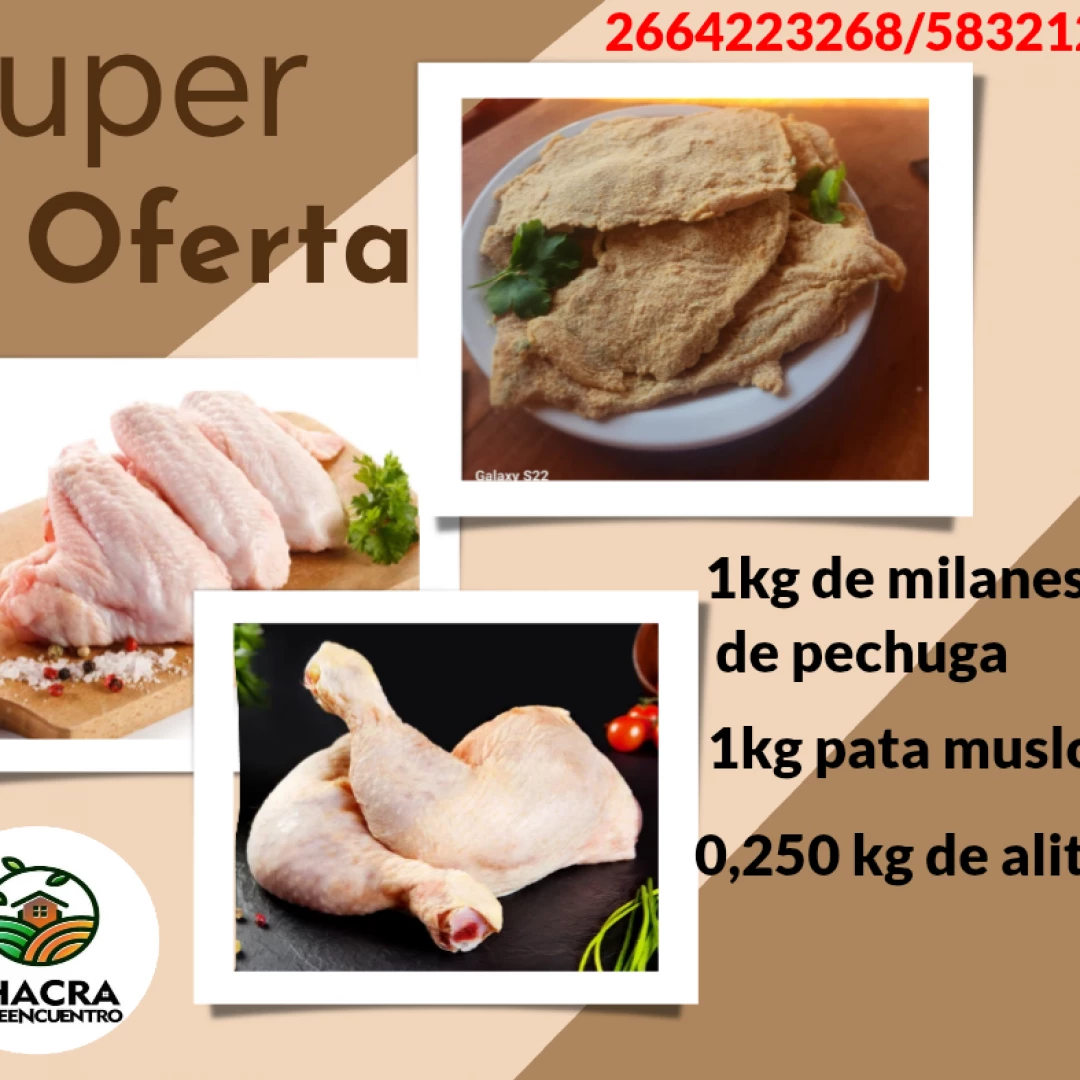SURTIDO DE POLLO $6170 el kg
