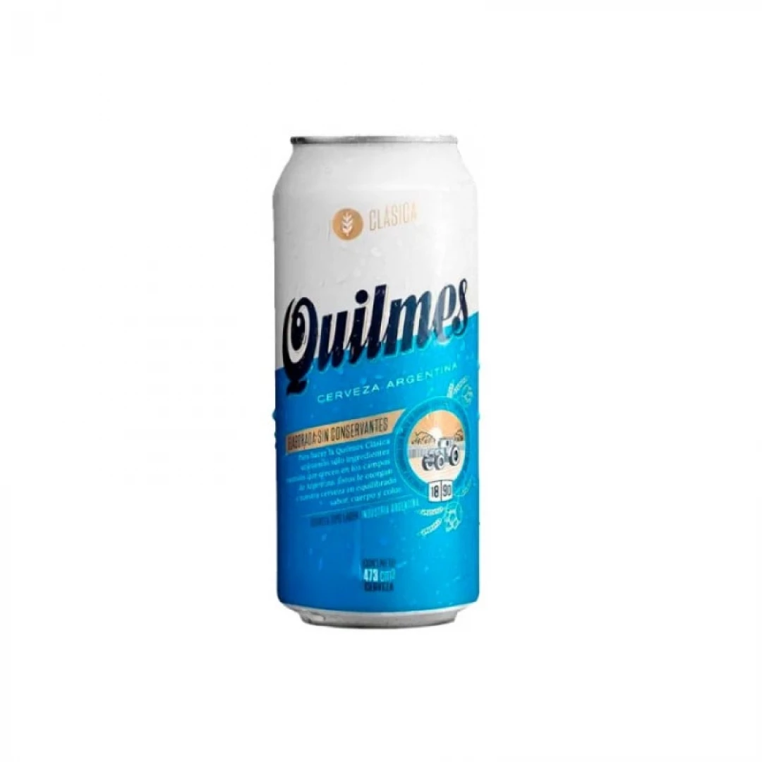 CERVEZA LATA 473cc QUILMES