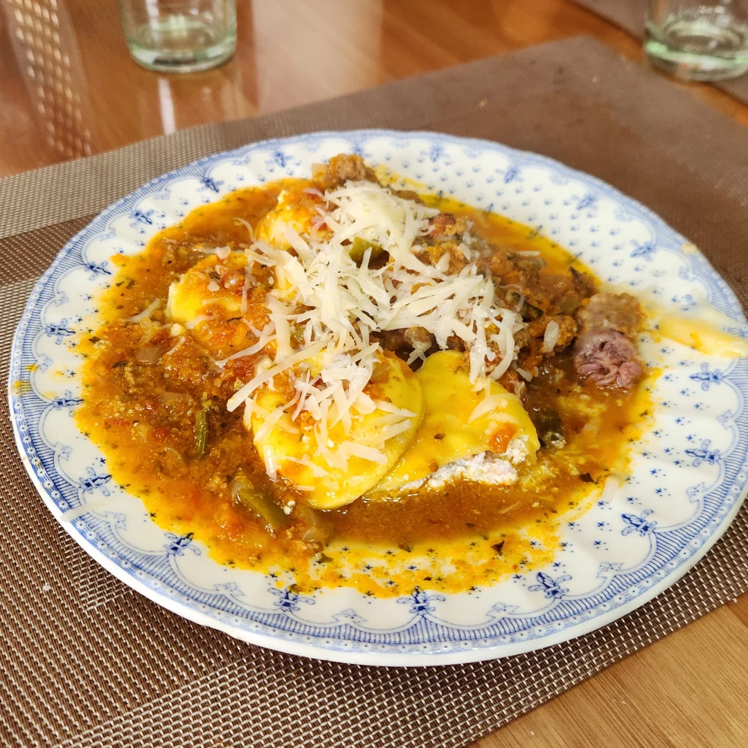 Sorrentinos caseros de  R/J y N