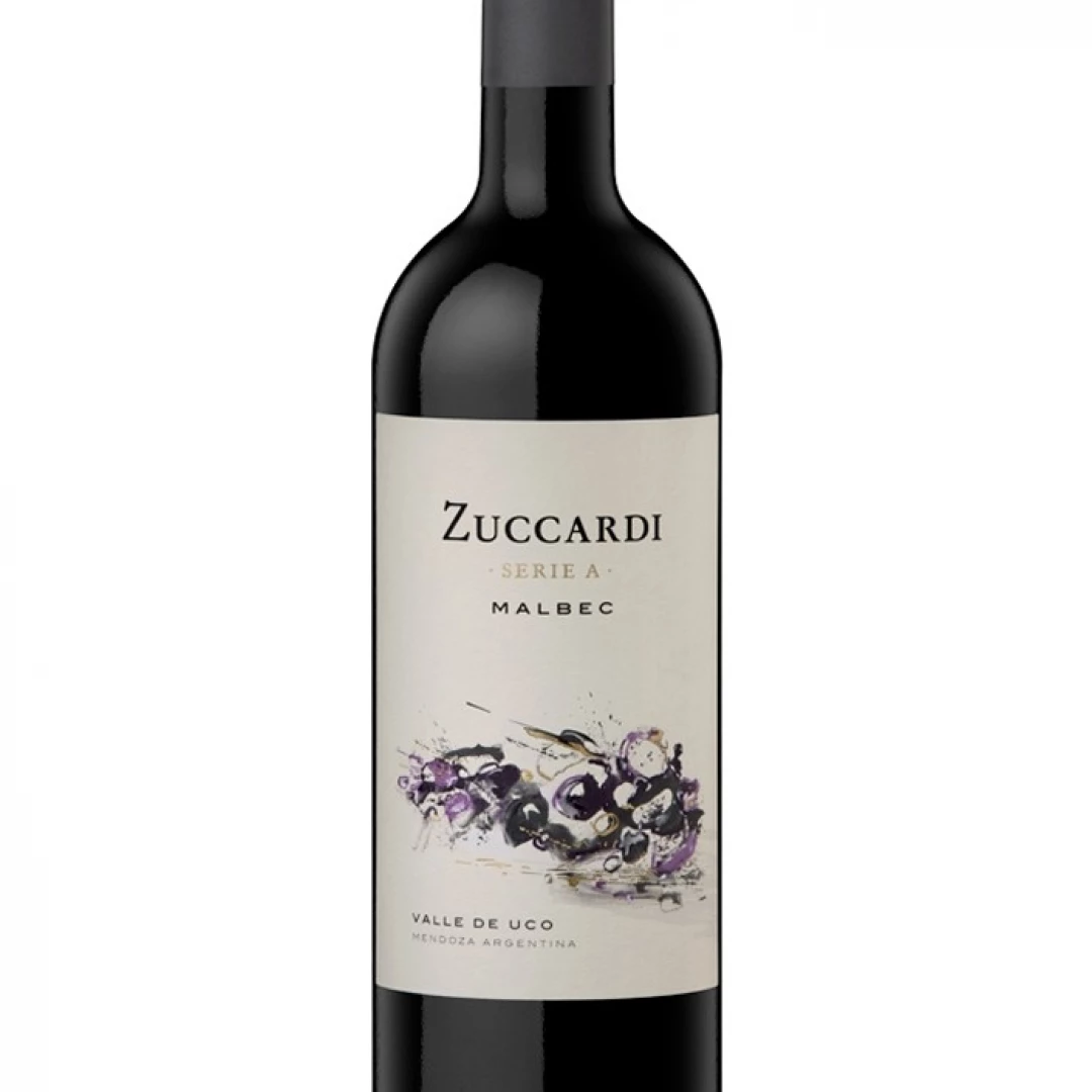 Vino tinto malbec zuccardi