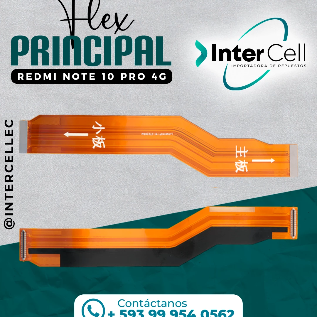 FLEX PRINCIPAL REDMI NOTE 10 PRO 4G