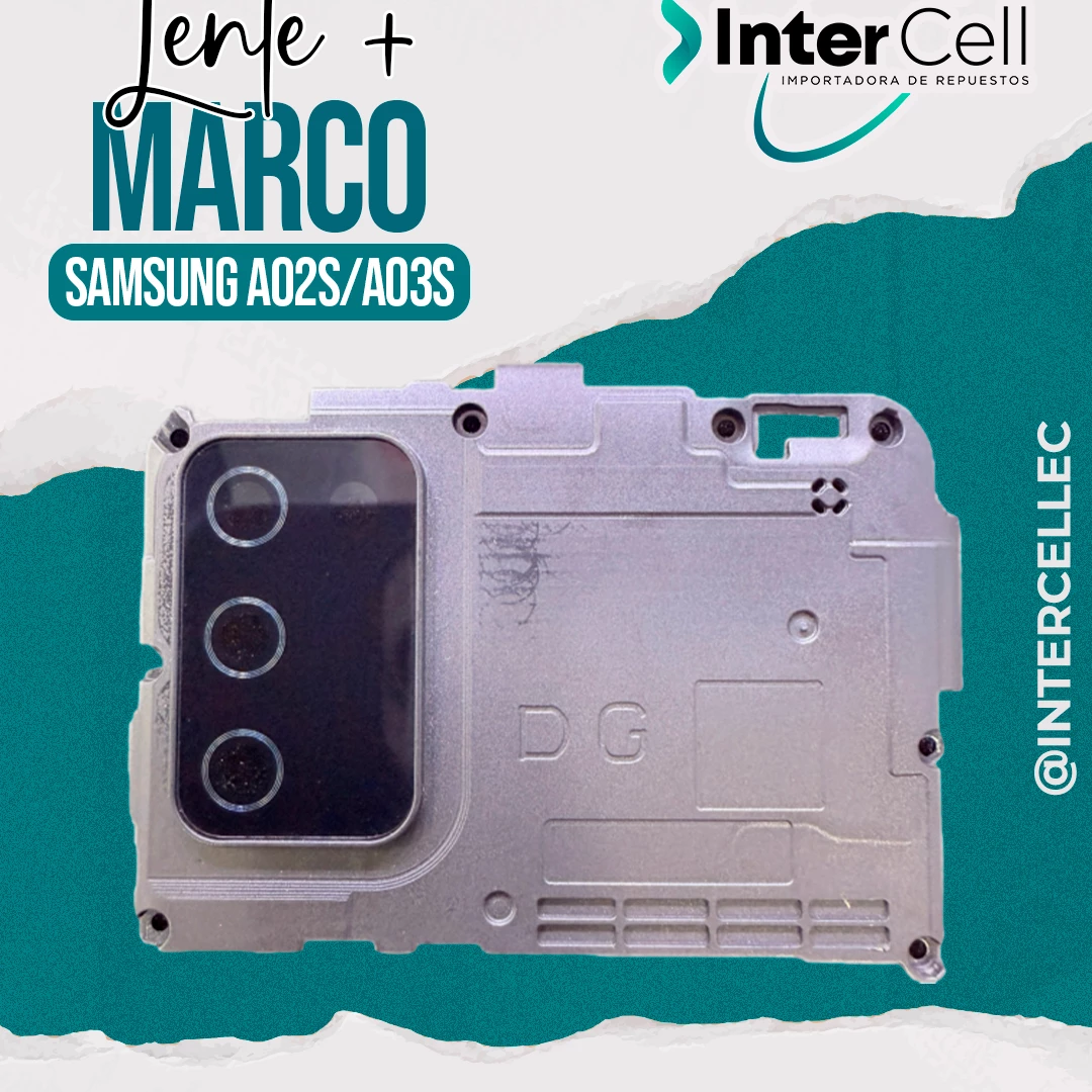 LENTE+MARCO SAMSUNG A02S/A03S