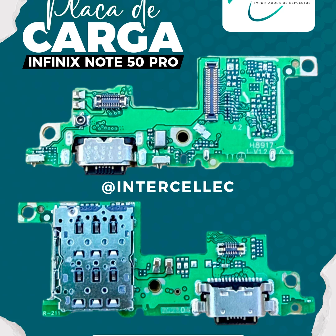 PLACA DE CARGA INFINIX NOTE 50 PRO