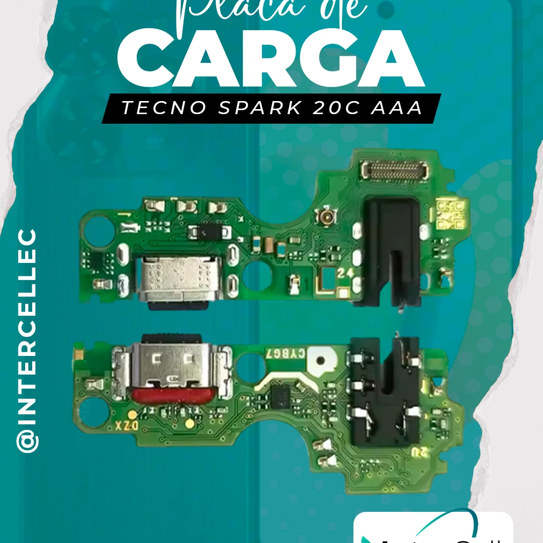 PLACA DE CARGA TECNO SPARK 20C (AAA)
