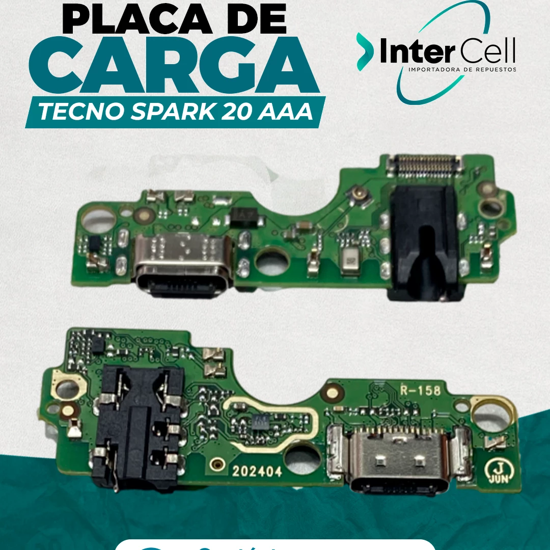 PLACA DE CARGA TECNO SPARK 20