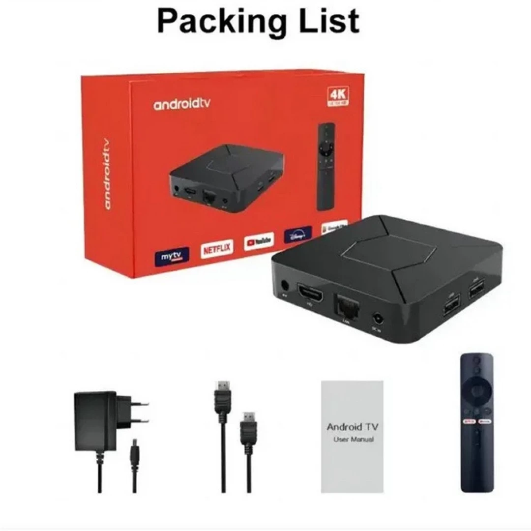 ANDROID TV BOX 4K