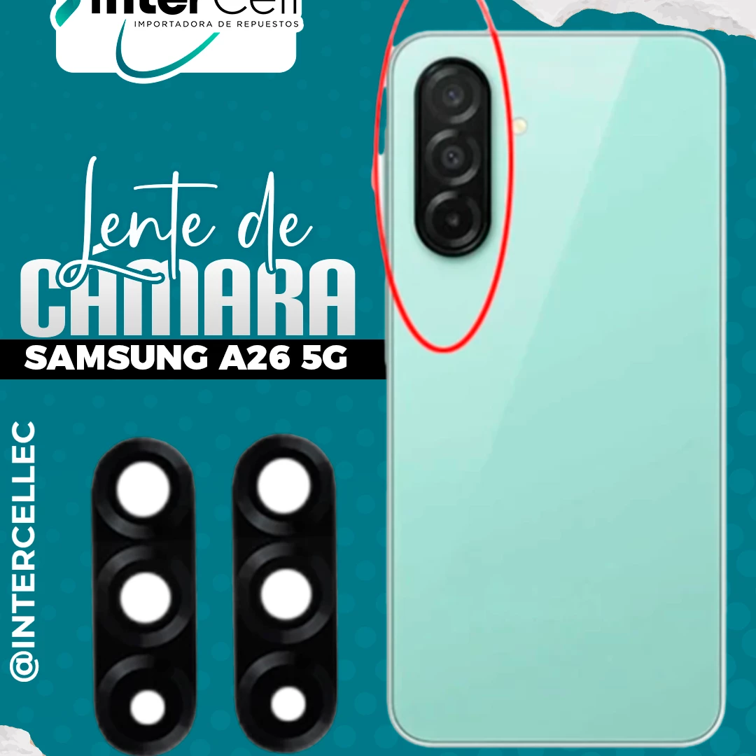 LENTE DE CAMARA SAMSUNG A26 5G