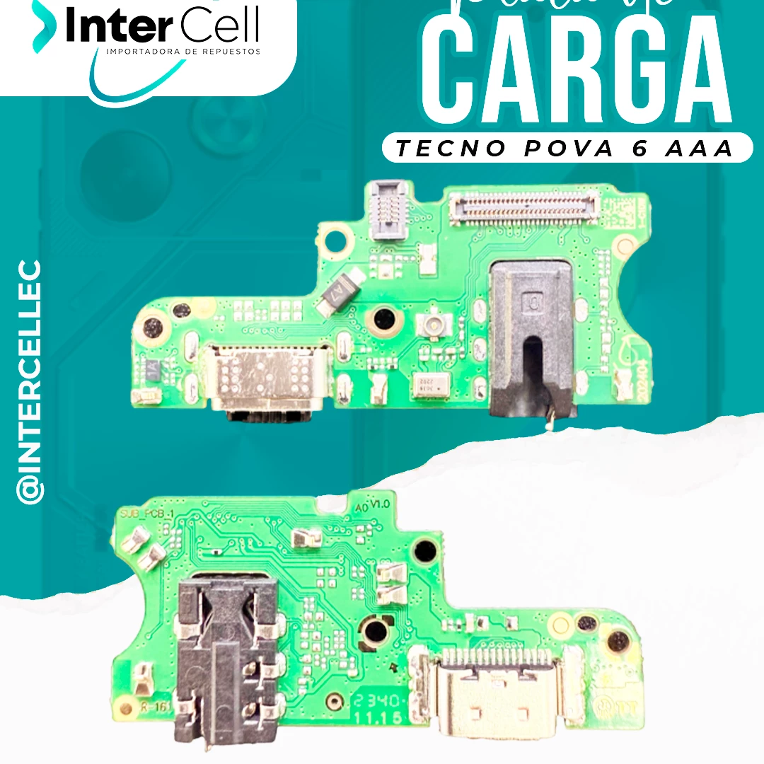 PLACA DE CARGA TECNO POVA 6 (AAA)
