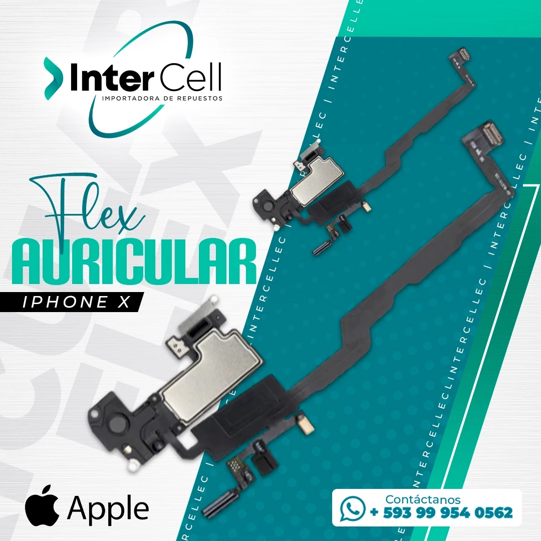 FLEX AURICULAR IPHONE X