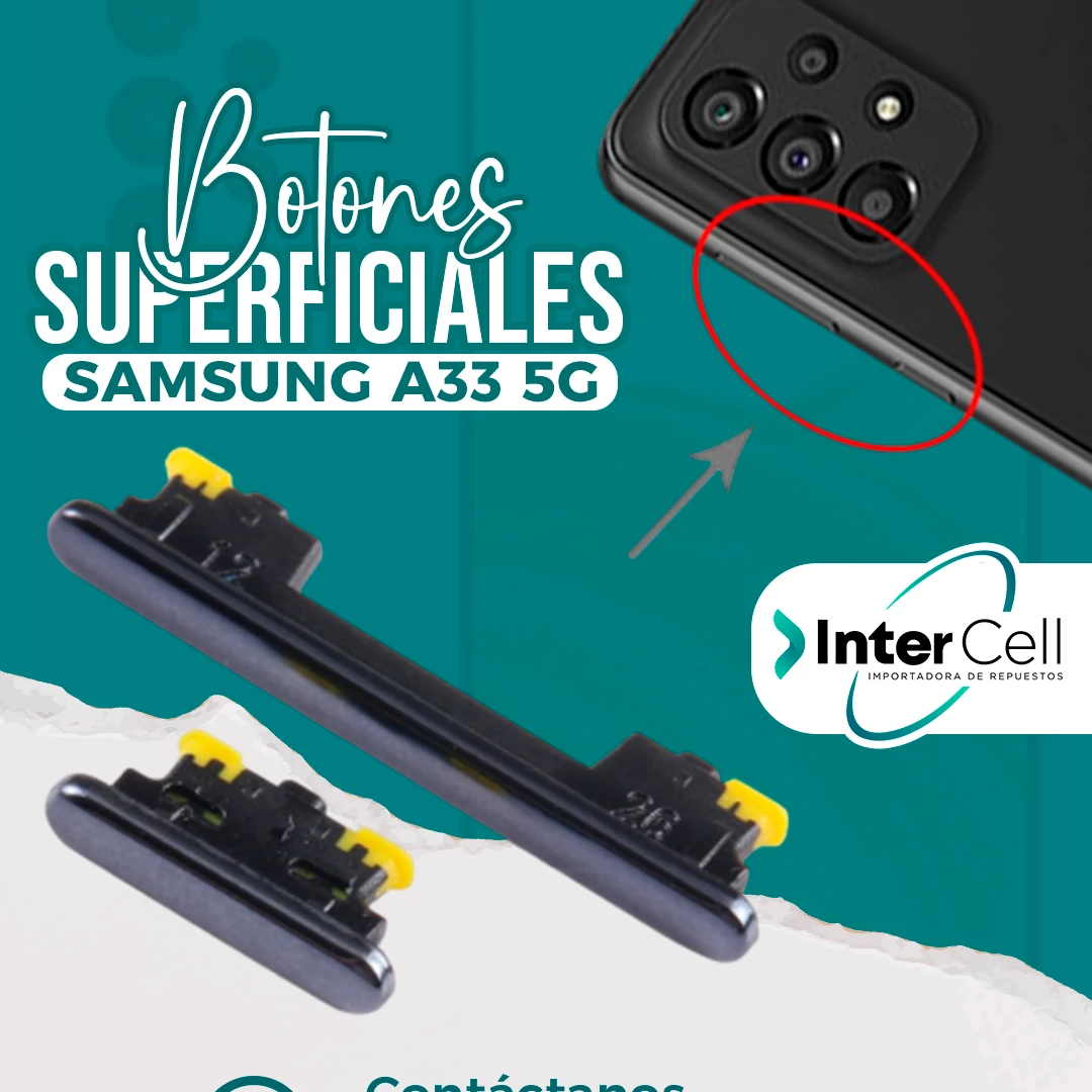 BOTONES SAMSUNG A33 5G