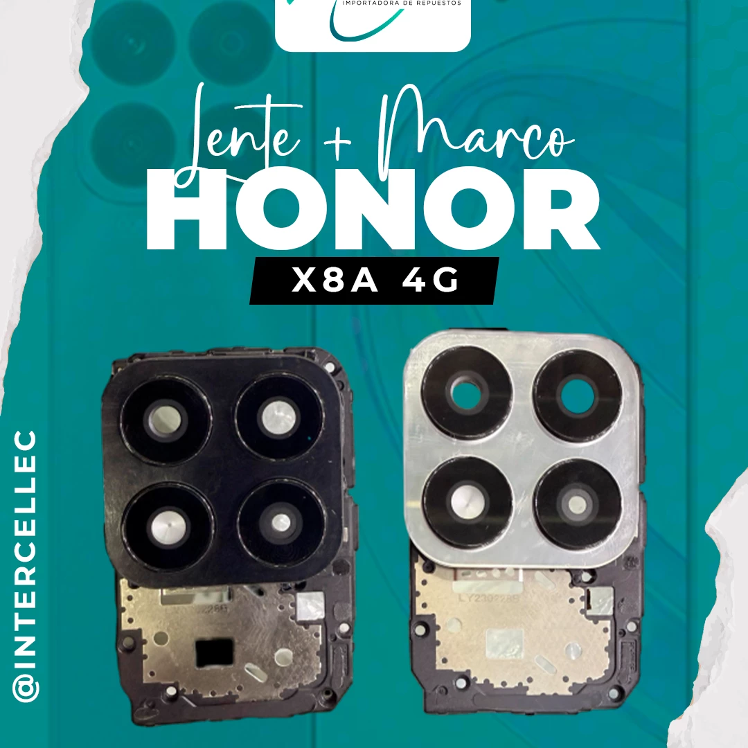 LENTE+MARCO HONOR X8A 4G