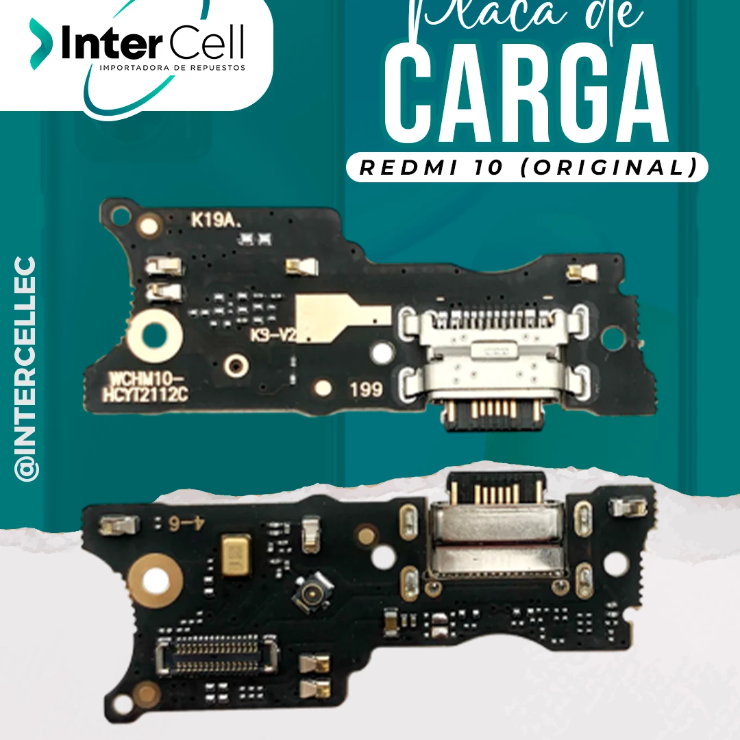 PLACA DE CARGA REDMI 10 (ORIGINAL)