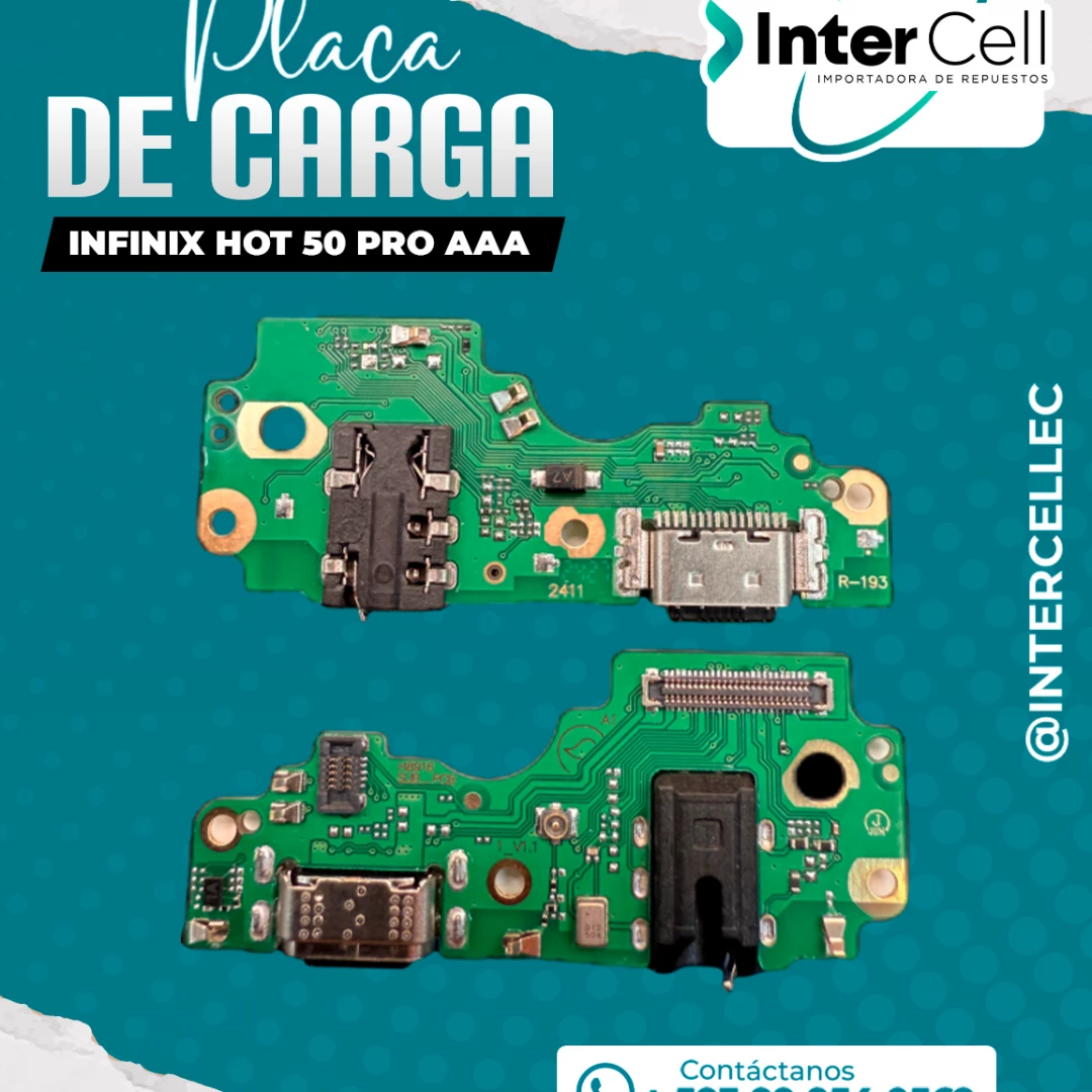 PLACA DE CARGA INFINIX HOT 50 PRO/SPARK 30 PRO AAA