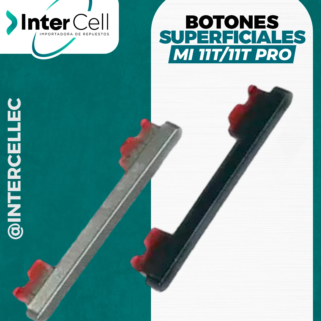 BOTONES SUPERFICIALES MI 11T/11T PRO