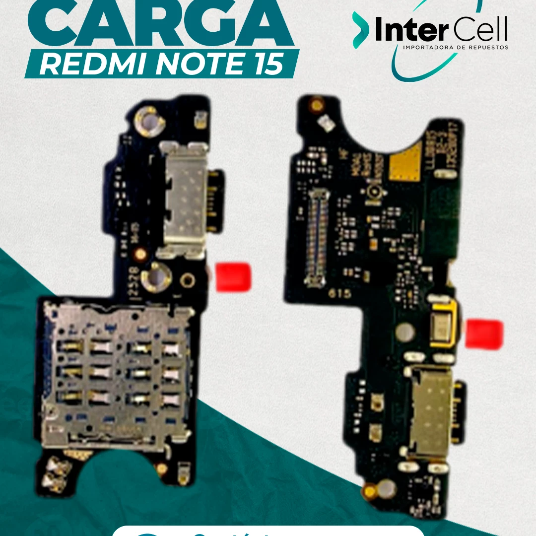 PLACA DE CARGA REDMI NOTE 15