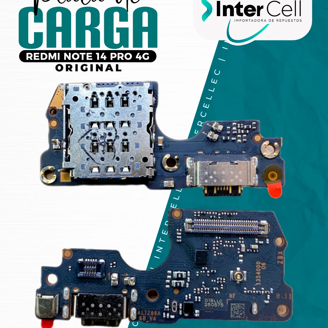 PLACA DE CARGA REDMI NOTE 14 PRO 4G (ORIGINAL)