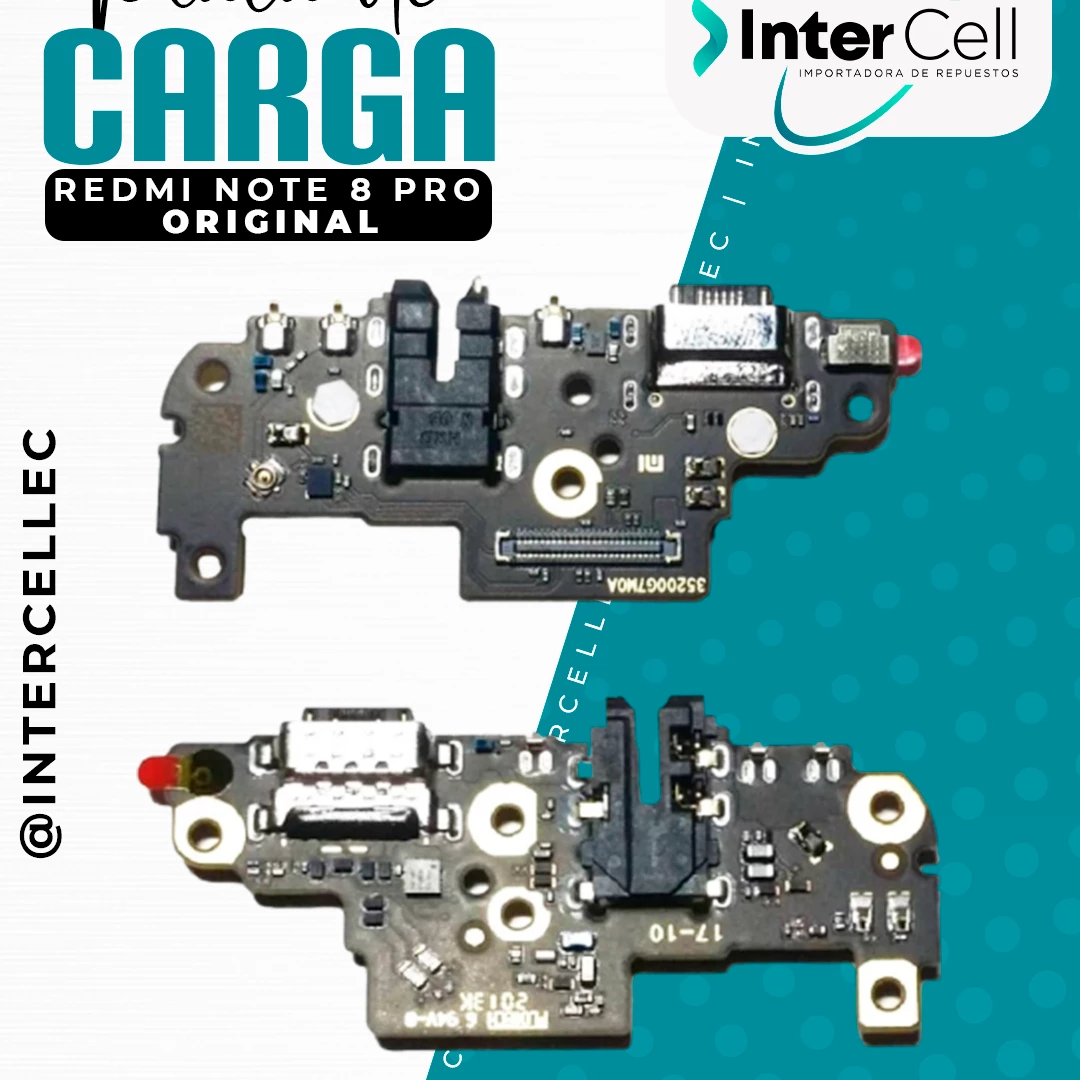PLACA DE CARGA REDMI NOTE 8 PRO (ORIGINAL)