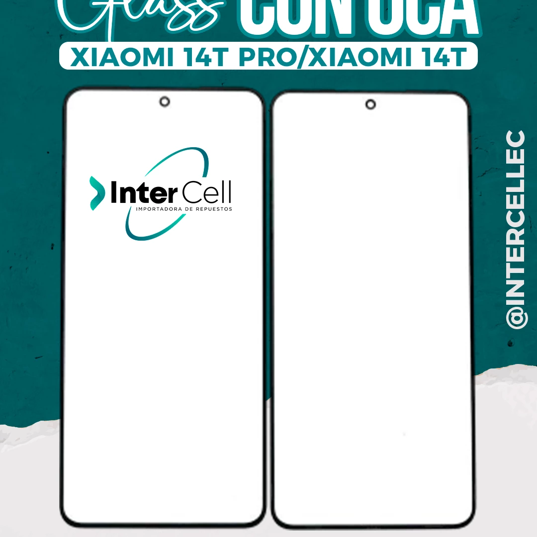 GLASS CON OCA XIAOMI MI 14T/14T PRO