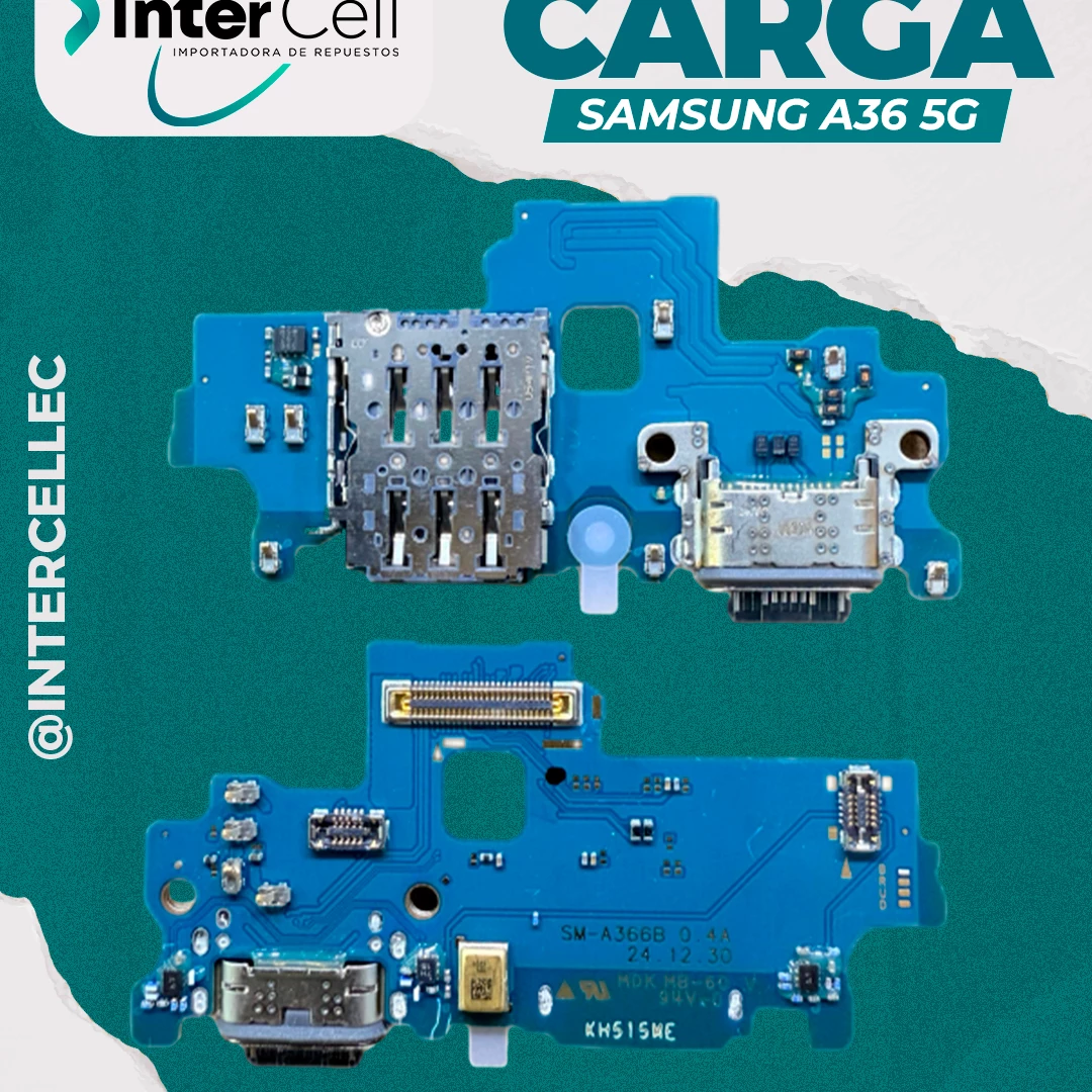 PLACA DE CARGA SAMSUNG A36 5G (ORIGINAL)