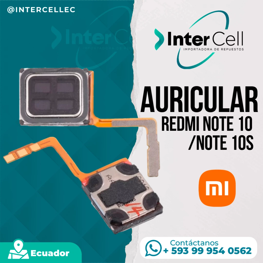 AURICULAR REDMI NOTE 10/NOTE 10S