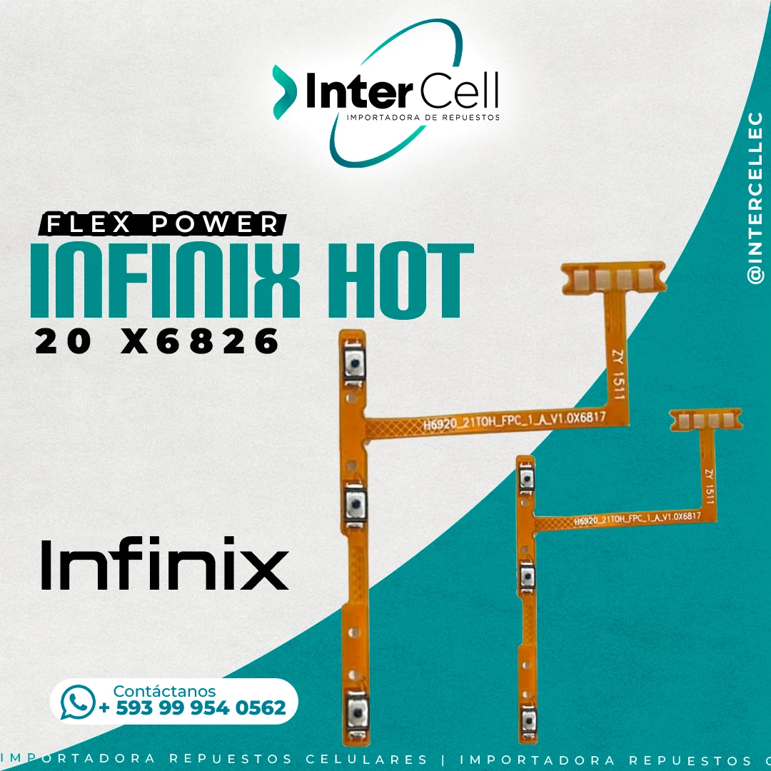 FLEX DE POWER INFINIX HOT 20 X6826
