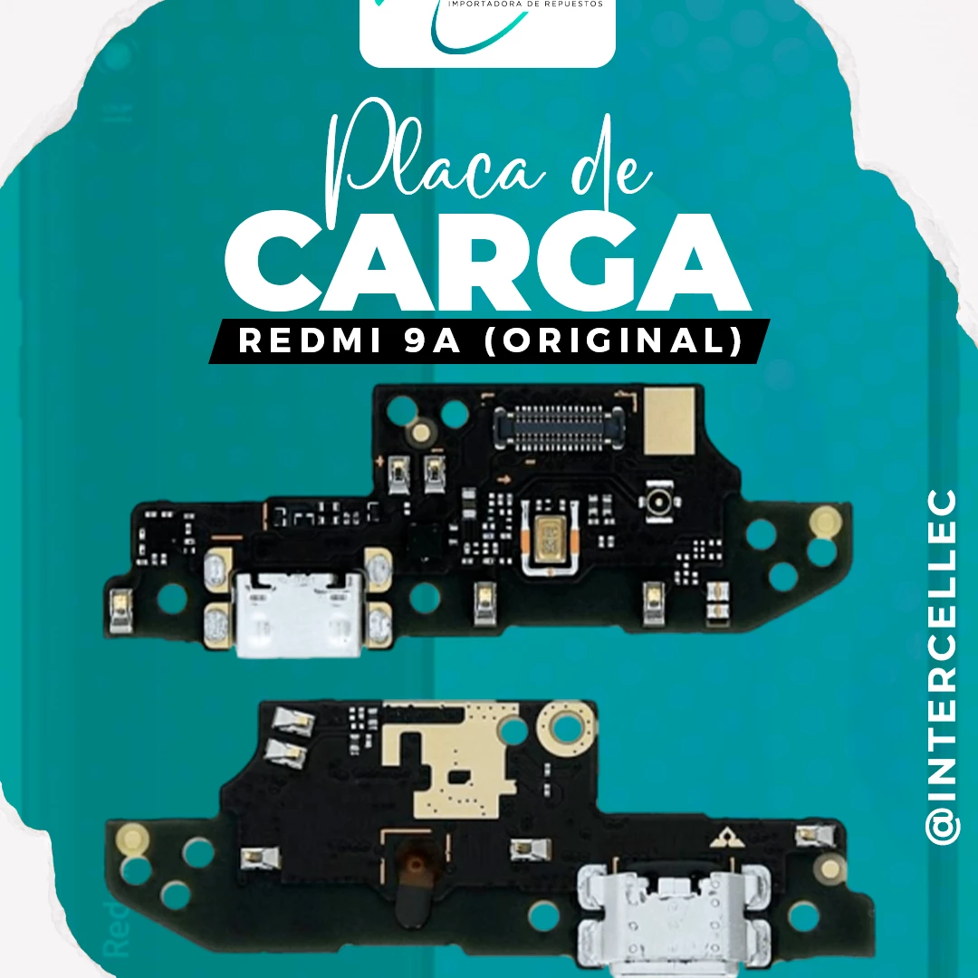 PLACA DE CARGA REDMI 9A/9C/10A (ORIGINAL)