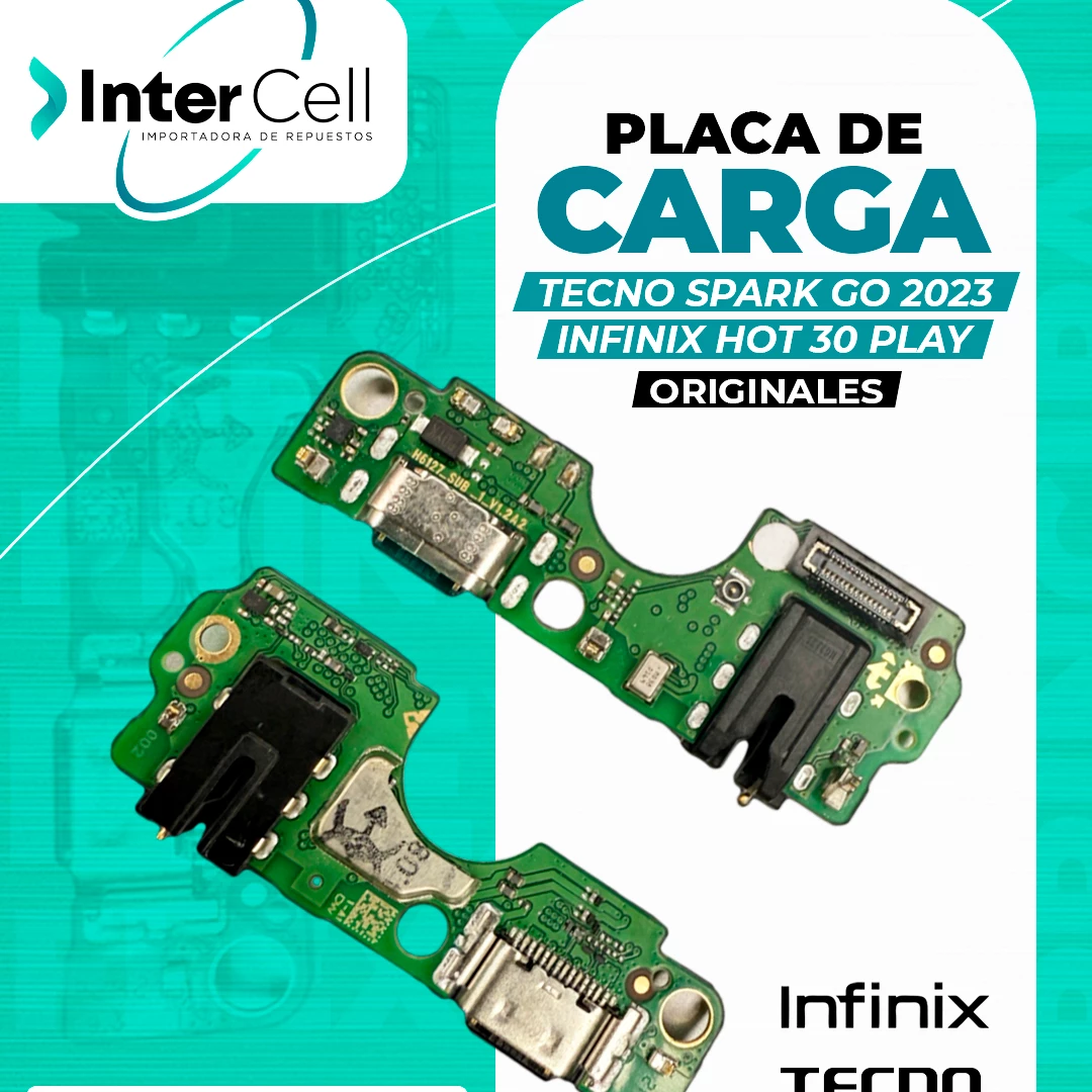 PLACA DE CAGA TECNO SPARK GO 2023 (ORIGINAL)