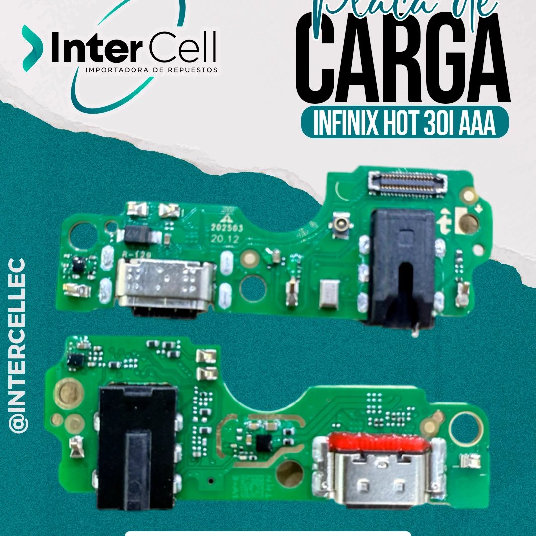 PLACA DE CARGA INFINIX HOT 30i (AAA)