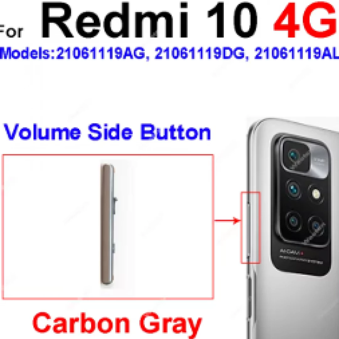 BOTONES REDMI 10