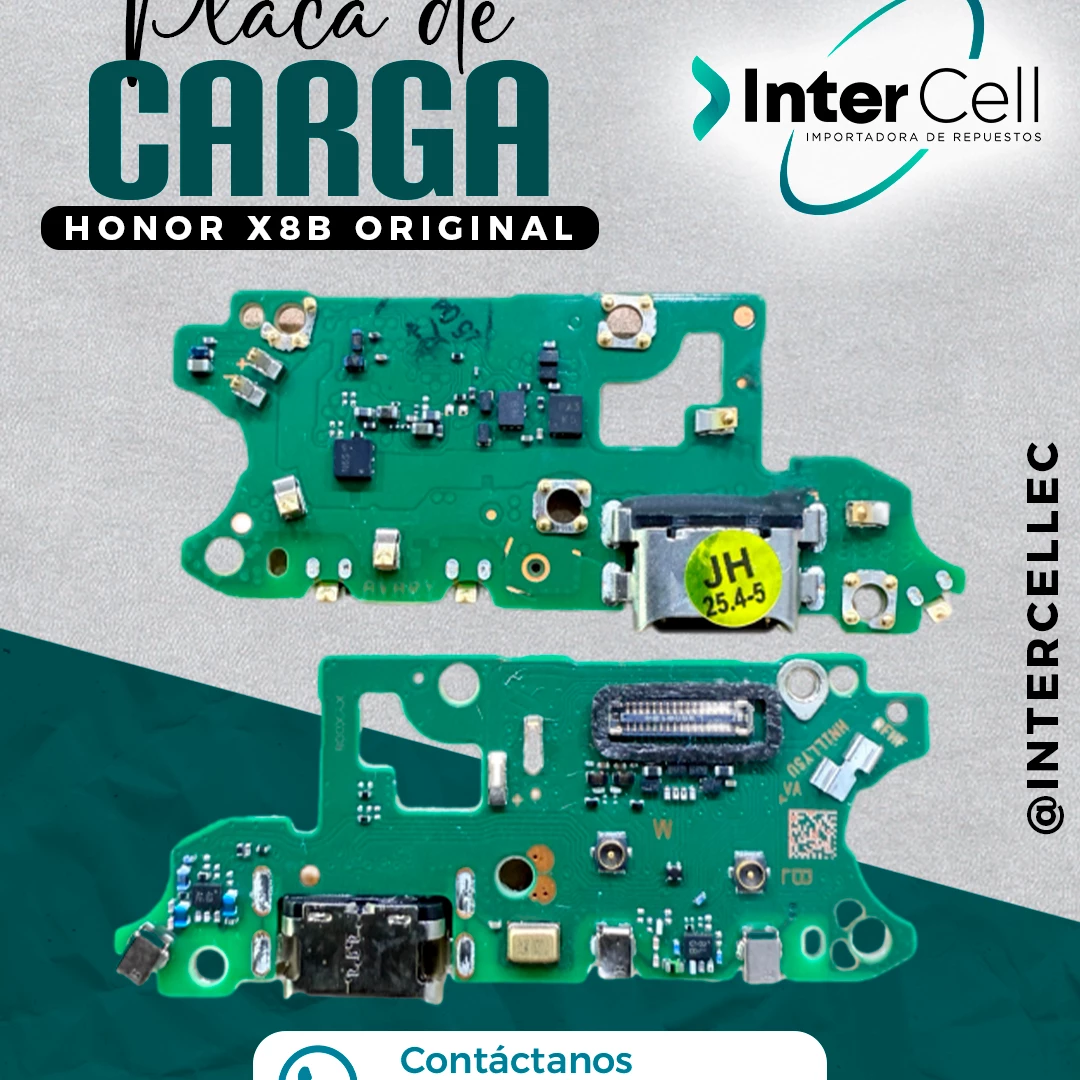 PLACA DE CARGA HONOR X8B (ORIGINAL)